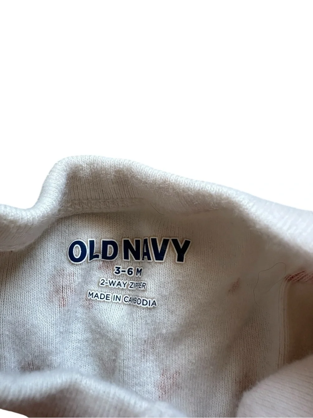 Old Navy lot of 4 footed two way zip closure sleeper footed pajamas 3-6 Months